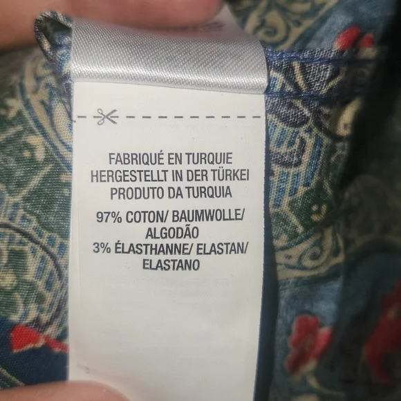 TOPMAN LONG SLEEVE BUTTON DOWN SHIRT - Picture 5 of 8